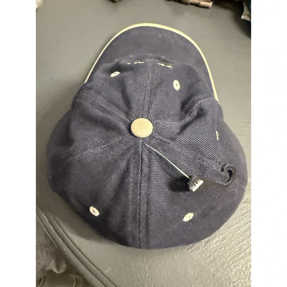 Ferrari Vintage Navy Adjustable‎ Hat Embroidered Collaboration With 1st MAC USMC
